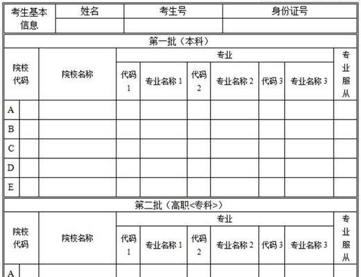 高考网上填报志愿的方法与步骤（一步步教你顺利填报理想志愿）