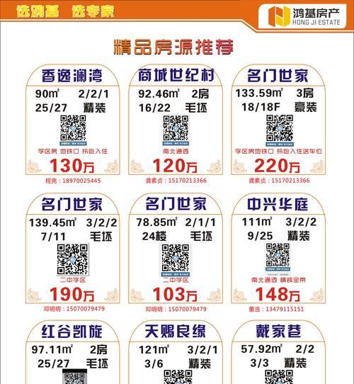 利用电脑房源模板制作完美的房源信息（打造独具特色的房屋广告）